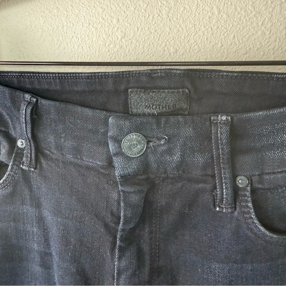 MOTHER The Looker Ankle Fray Skinny Jeans Hey, Good Lookin’ Denim Casual Size 29 - Picture 6 of 14